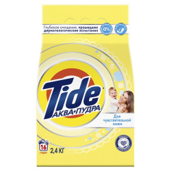 Стиральный порошок Автомат Tide Для чувствительной кожи 16 стирок 2,4 кг - фото