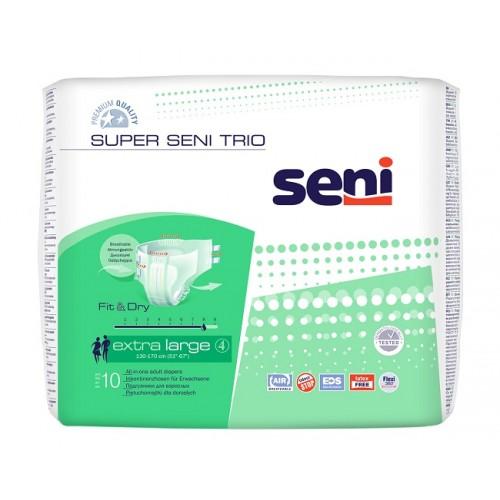 Подгузники для взрослых Super Seni Trio Extra Large 4 (130-170 см) 10 шт - фото