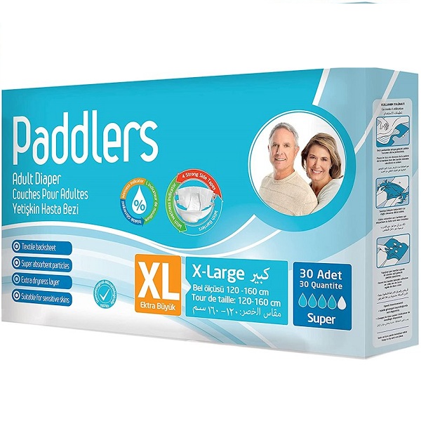 Подгузники для взрослых Paddlers(Падлерс) Adult Extra Large (120-160 см) 30 шт - фото