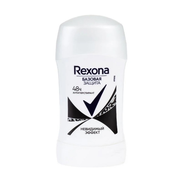 Rexona антиперспирант-карандаш, Базовая защита, 30мл - фото